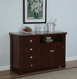 Powell Stonegate Aged Brown Cherry Sideboard