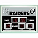 NFL Team Scoreboard Wall Clock