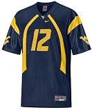 Nike West Virginia Mountaineers Youth #12 Home Football Jersey (M=12-14)