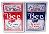 Bee No. 92 Diamond Back Club Special Red/Blue Decks