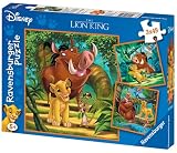The Lion King - 3 Puzzles in a Box (49 pieces each)