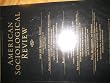 American Sociological Review: 2009 ASA Presidential Address