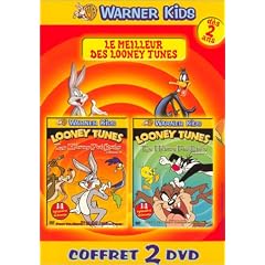 Coffret Le Meilleur des Looney Tunes 2 DVD : Les Meilleures aventures vol.1 & 2