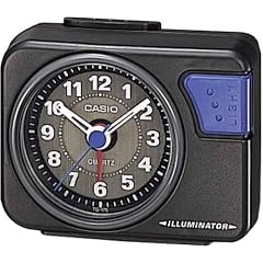 CASIO (カシオ) 目覚し時計 アナログ トラベルクロック TQ-175J-1