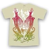 SCARY KIDS SCARING KIDS - Skeleton Hands - Khaki T-shirt