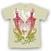 SCARY KIDS SCARING KIDS - Skeleton Hands - Khaki T-shirt