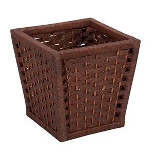 Household Essentials Waste Basket, Paper Rope