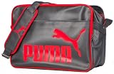 PUMA(プーマ) ショルダーL ブラック×プーマレッド 01 869030