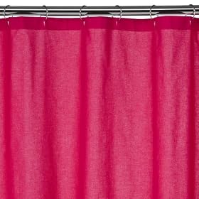 Room Essentials Shower Curtain - Fiery Pink 72x72"