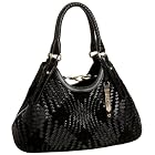 Cole Haan Genevieve Plaid Small Triangle Tote