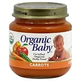 Organic Baby Organic Baby Food, Carrots, 4-Ounce Jars (Pack of 24)