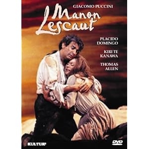 Puccini - Manon Lescaut / Sinopoli, Domingo, Te Kanawa, Allen, Royal Opera Covent Garden