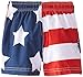 Kanu Surf Boys' American Flag Swim Trunk