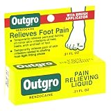 Outgro Pain Relieving Liquid with Brush Applicator, 0.31-Ounce (Pack of 3)