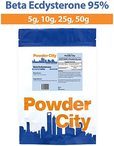Powder City Beta Ecdysterone 95% (50 Grams)