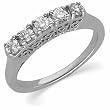 Platinum Diamond Anniversary Band - 0.50 Ct.