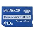 SanDisk MemoryStick Pro Duo 1GB Speicherkarte