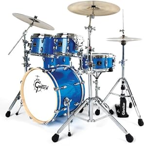 GRETSCH DRUMS GRETSCH RENOWN MAPLE BEBOP 18 BLUE SPARKLE Batterie