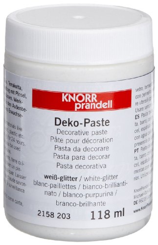 G&uuml;termann / KnorrPrandell 2158203 - Dekoschnee-Paste 118ml glitter-weiss