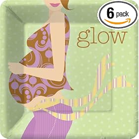 Design Design Baby Glow Desert Plate, 8-Count Packages (Pack of 6)