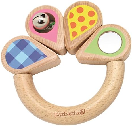 EverEarth Wooden Patterns Grasping Toy EE33589
