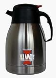 Illinois Fighting Illini Stainless Steel Coffee Carafe