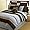 SkyBlue Jacaranda Striped Micro Suede Luxury Bed in a Bag Comforter 6 piece Bedding Set - King Size