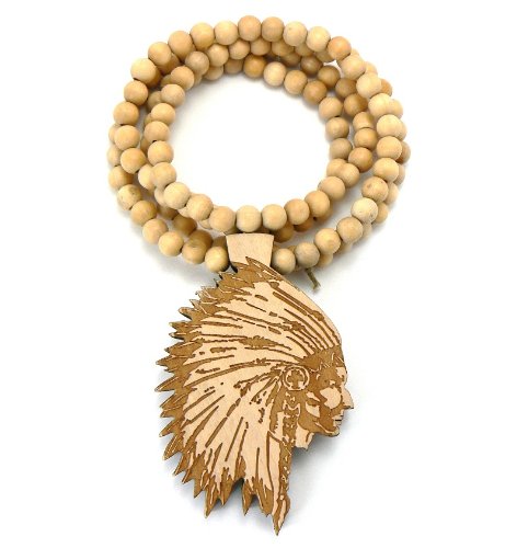 Natural Wooden Indian