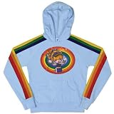 HD22 Light Blue Rainbow Brite Hoodie