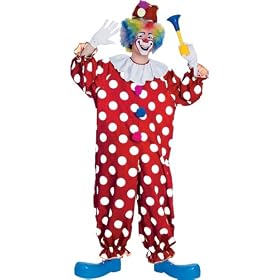 Dotted Clown - Adult Fancy Dress Costume