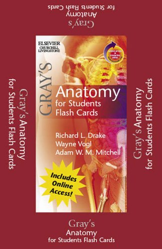 Gray's Anatomy for Students Flash Cards: With STUDENT CONSULT Online Access