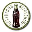 Nostalgic Coca Cola Tin Sign: 1960's Bottle