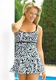 Jessica London Plus Size Swimdress by Longitude