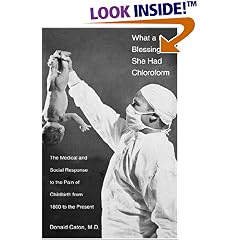 What a Blessing She Had Chloroform: The Medical and Social Response to the Pain of Childbirth from 1800 to the Present