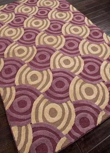Jaipur Rugs Inc Hand Tufted, Spin Cycle Amethyst/Amethyst, 7.6 by 9.6 Feet