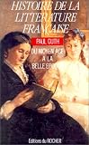 Revue Editions du Rocher  / Histoire de la littérature française