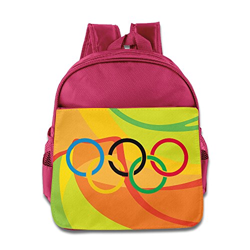 HAPYO 2016 Summer Olympic Games Backpack / Kids' School Backpack Pink