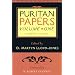Puritan Papers, Vol. 1 (Puritan Papers)