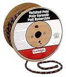 Crawford-Lehigh TRB860 3/8-Inch-by-600-Foot Twisted Poly California Truck Rope