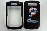 BLACKBERRY CURVE 8900 MIAMI DOLPHINS BLACK CASE/COVER