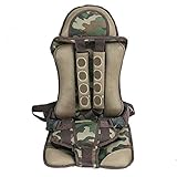 Happy baby チャイルドシート取り付け簡単　子供キッズ携帯式 6ヶ月～5歳幼児用 (咖啡)