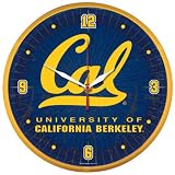 California Berkeley Golden Bears NCAA Round Wall Clock