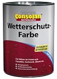 Details zu "Consolan Profi Wetterschutzfarbe RM 201 weiss 2,5 Liter" Details zu "Consolan Profi Wetterschutzfarbe RM 201 weiss 2,5 Liter"