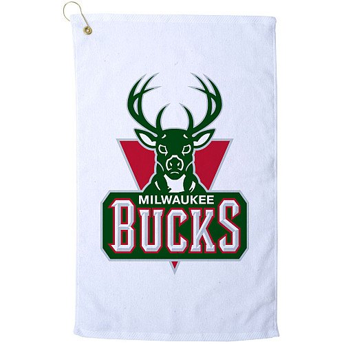 Pro Towel Sports Milwaukee Bucks Printed Golf Towel