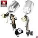 Pro-Grade 1.7mm HVLP Air Spray Gun - Gun Metal Finish