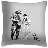 We Love Cushions Stop & Search Banksy Cushions