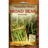 Thompson & Morgan 4868 Heirloom Bean Fava Bean Dreadnought Double Seed Packet