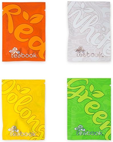 Premium Rare Tea Sampler Set - Rare Assortment Of Premium Teas - Delicious Rare Green, Oolong, White And Red Loose Leaf Teas In Pre-Portioned Sealed Pouches (4 Packets)