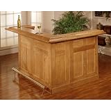 Ashland Bar Collection - Medium Oak Finish
