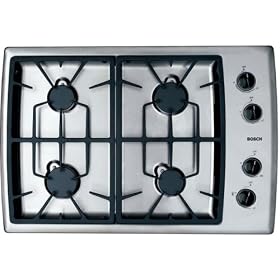 Bosch : 30 inch STAINLESS 4 Burner Cooktop
